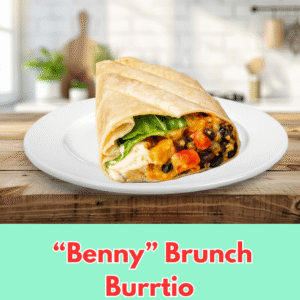 "Benny" Brunch Burrito - Végétalien/Plant-based